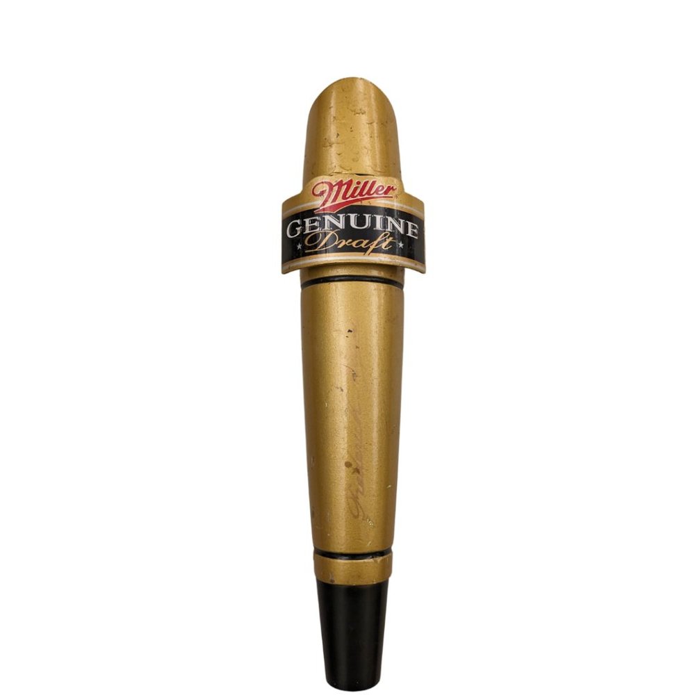 Vintage Miller Genuine Draft Tap Handle
